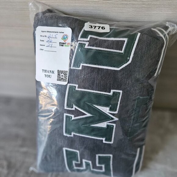 Colosseum Hoodie Mens M Eastern Michigan University EMU Long Sleeve Sweatshirt - Picture 10 of 12
